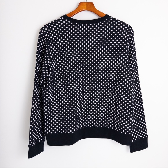 Kate Spade New York . Polka Dot Sweatshirt - Picture 7 of 7